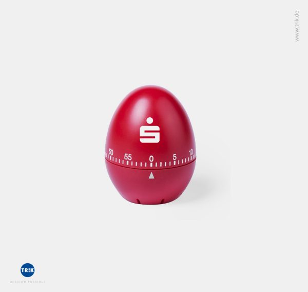 Eier-Uhr in Ei-Form