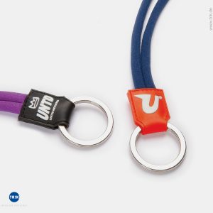 Tube-Lanyards mit Label