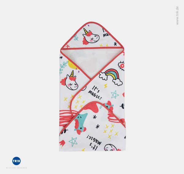 Flauschige Baby-Kapuzenhandtücher